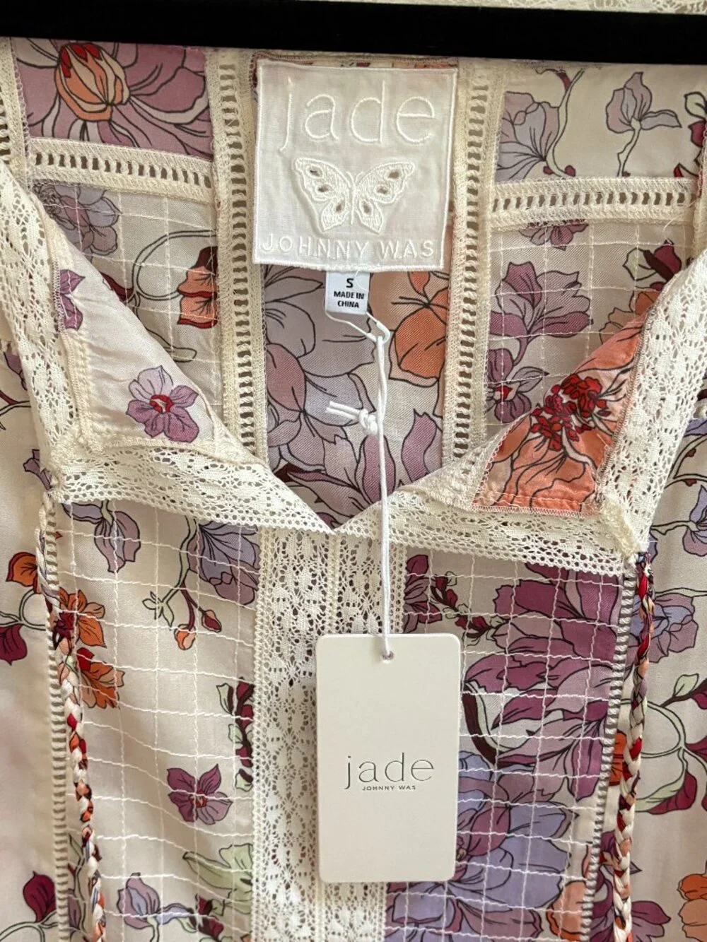 Johnny Was Sonia Lace Blouse, Size S, NWT - Picture 10 of 13